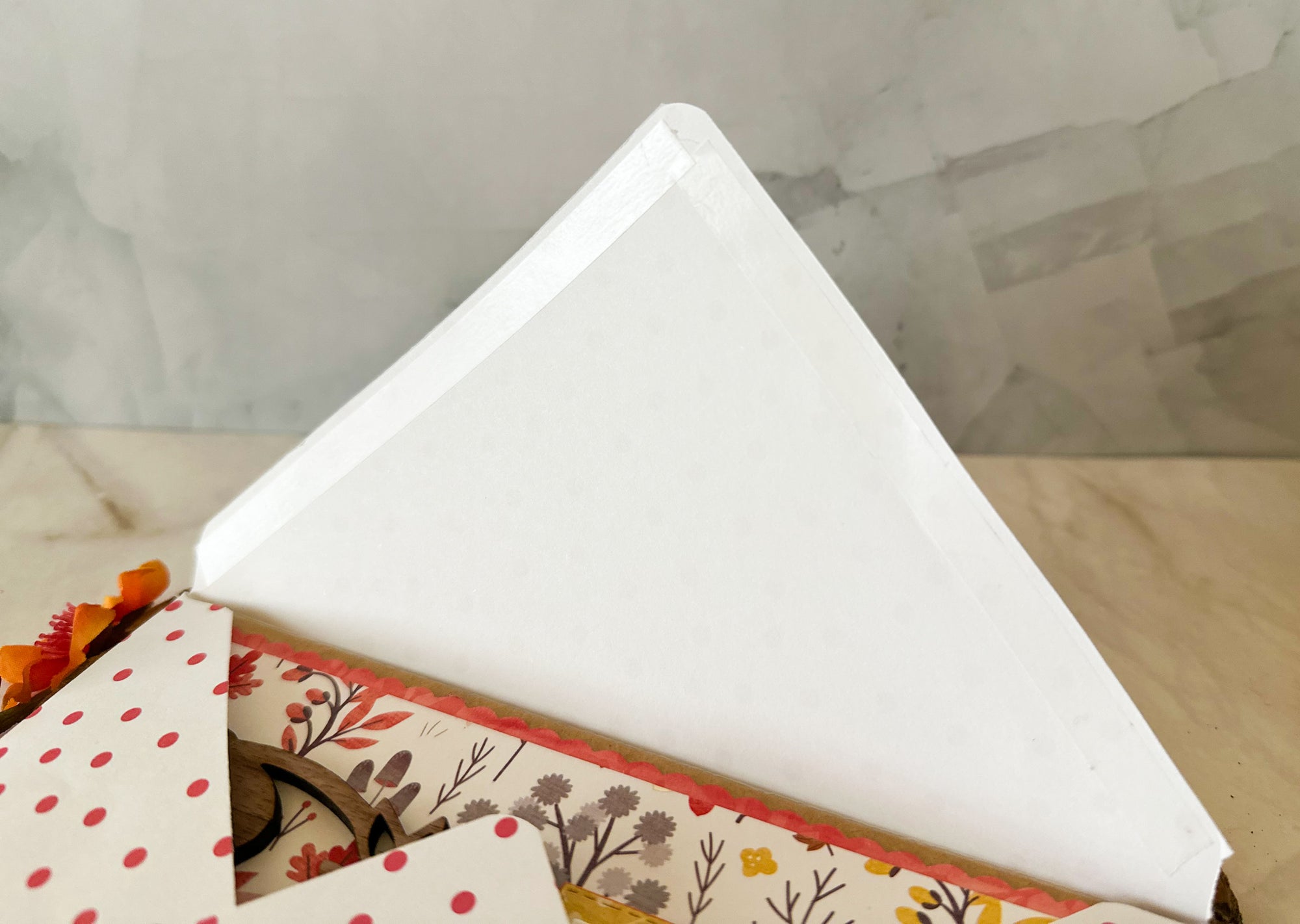 Wooden Baby Shower Card - New Beginning Designs