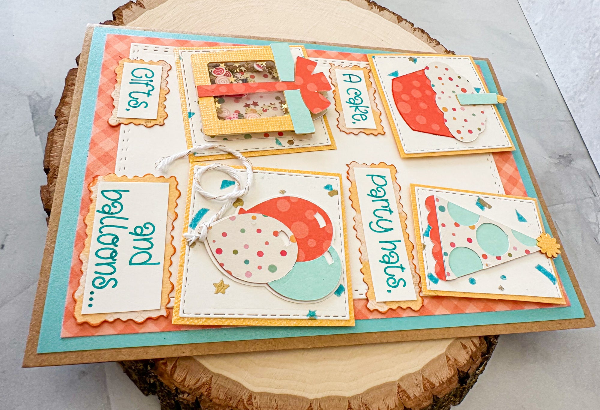 Polka-Dot Birthday Card - New Beginning Designs