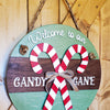 Candy Cane Door Sign - New Beginning Designs