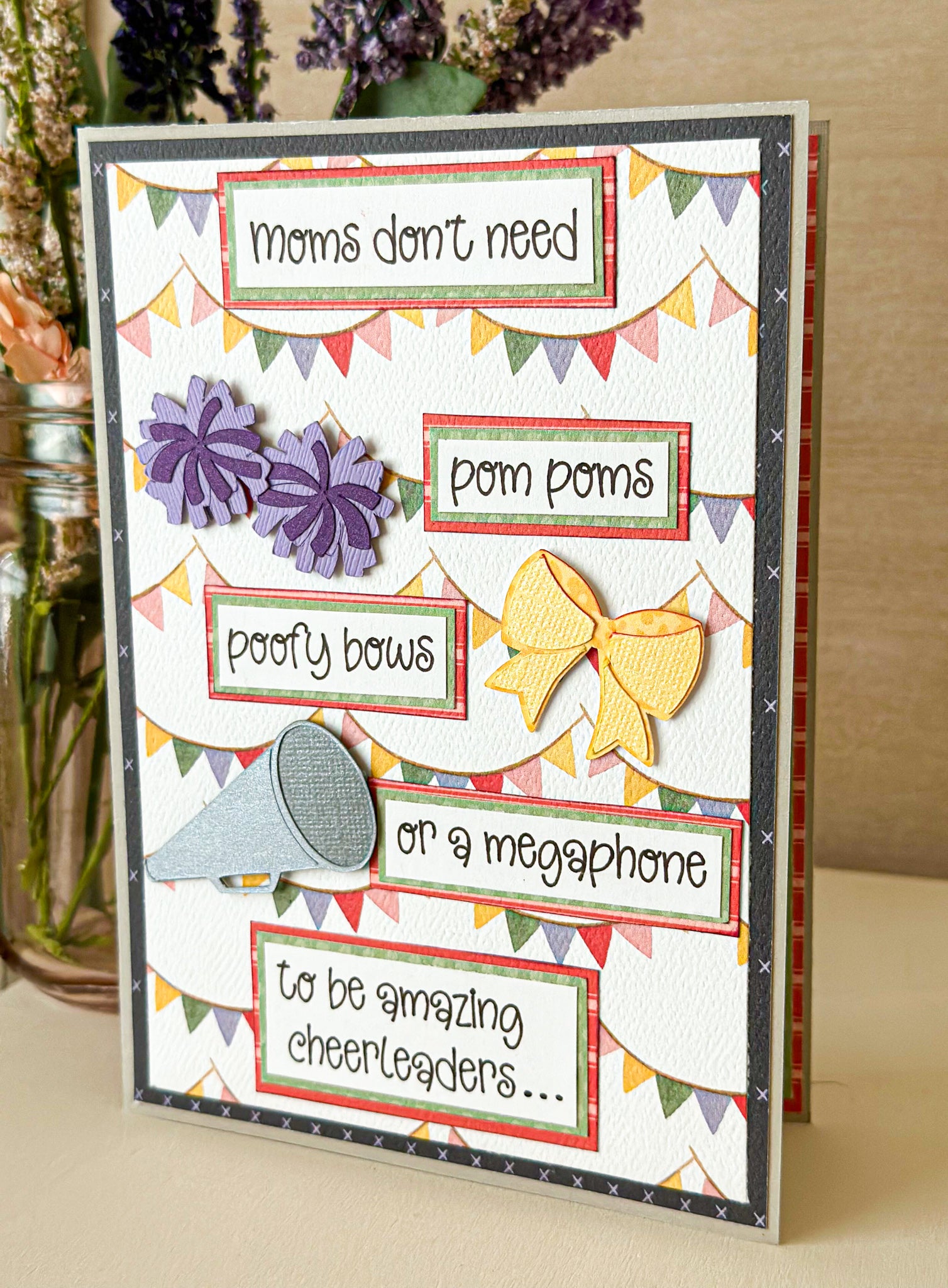 Cheerleader Mother's Day Card - New Beginning Designs