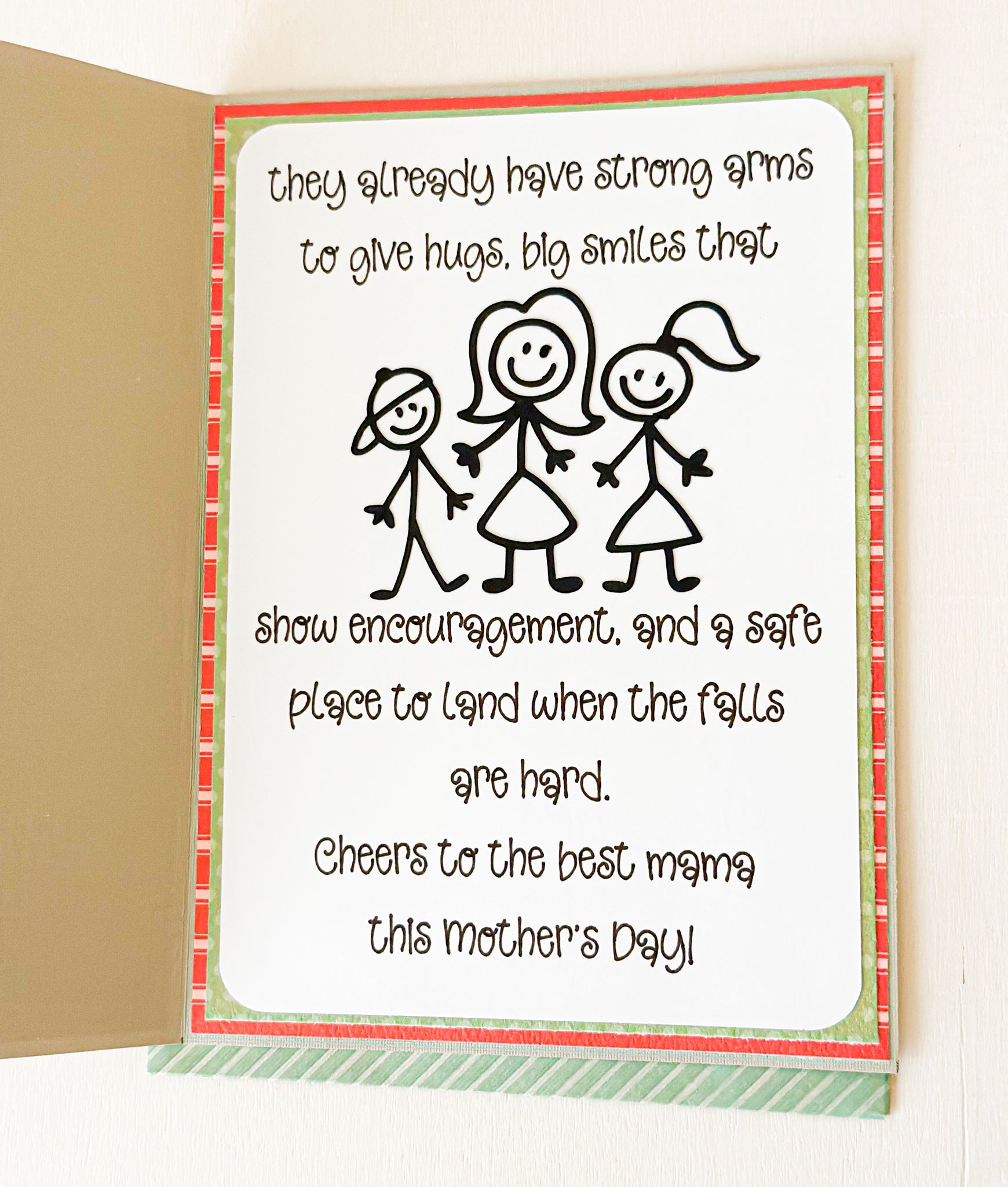 Cheerleader Mother's Day Card - New Beginning Designs