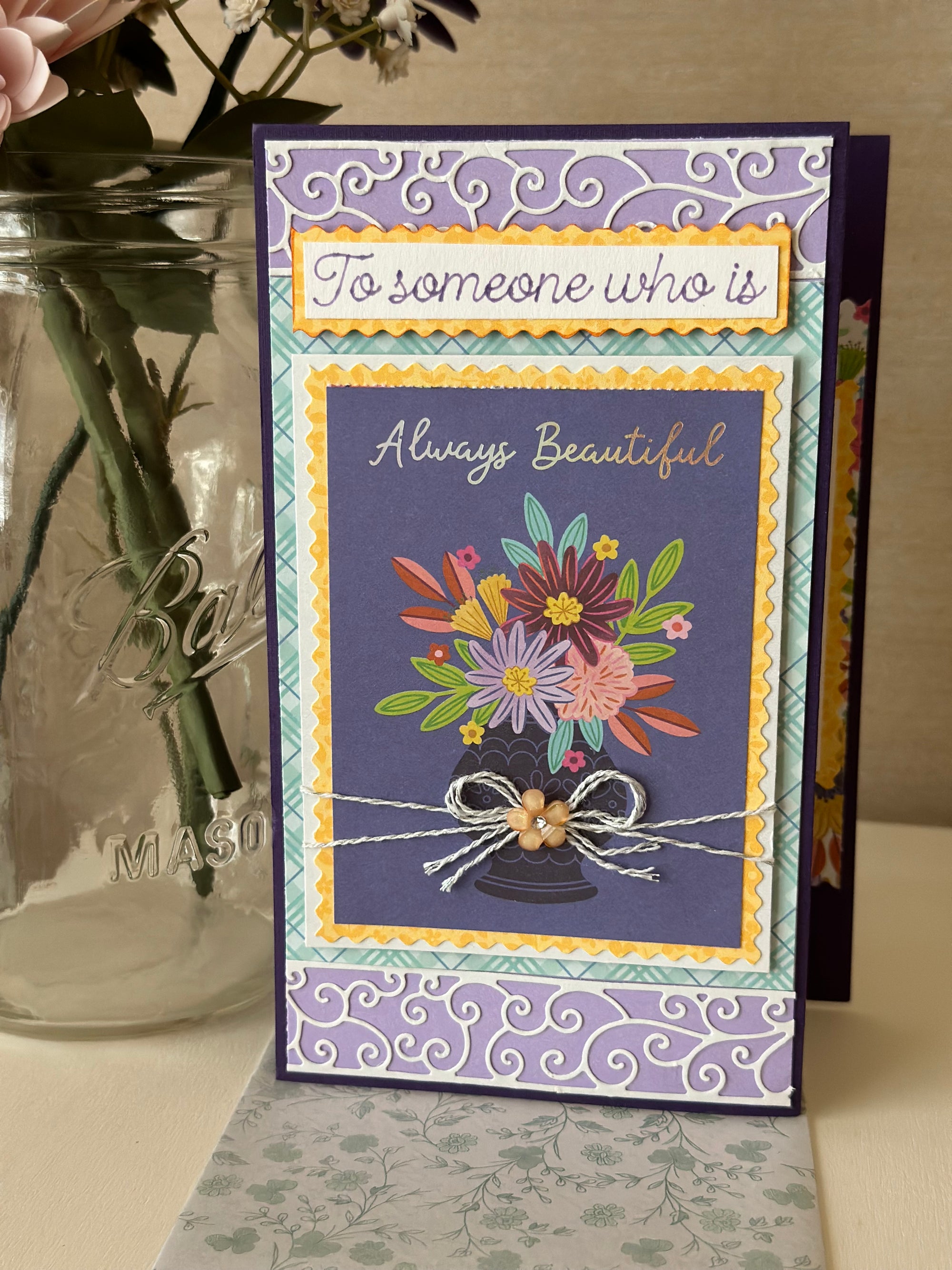 Floral Bouquet Mother's Day Card - New Beginning Designs