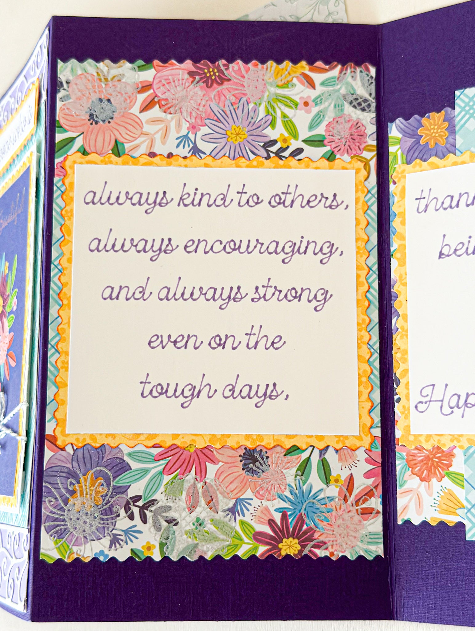 Floral Bouquet Mother's Day Card - New Beginning Designs