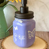 Butterfly Mason Jar Soap Dispenser - New Beginning Designs