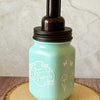 Butterfly Mason Jar Soap Dispenser - New Beginning Designs