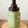 Butterfly Mason Jar Soap Dispenser - New Beginning Designs