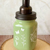 Butterfly Mason Jar Soap Dispenser - New Beginning Designs