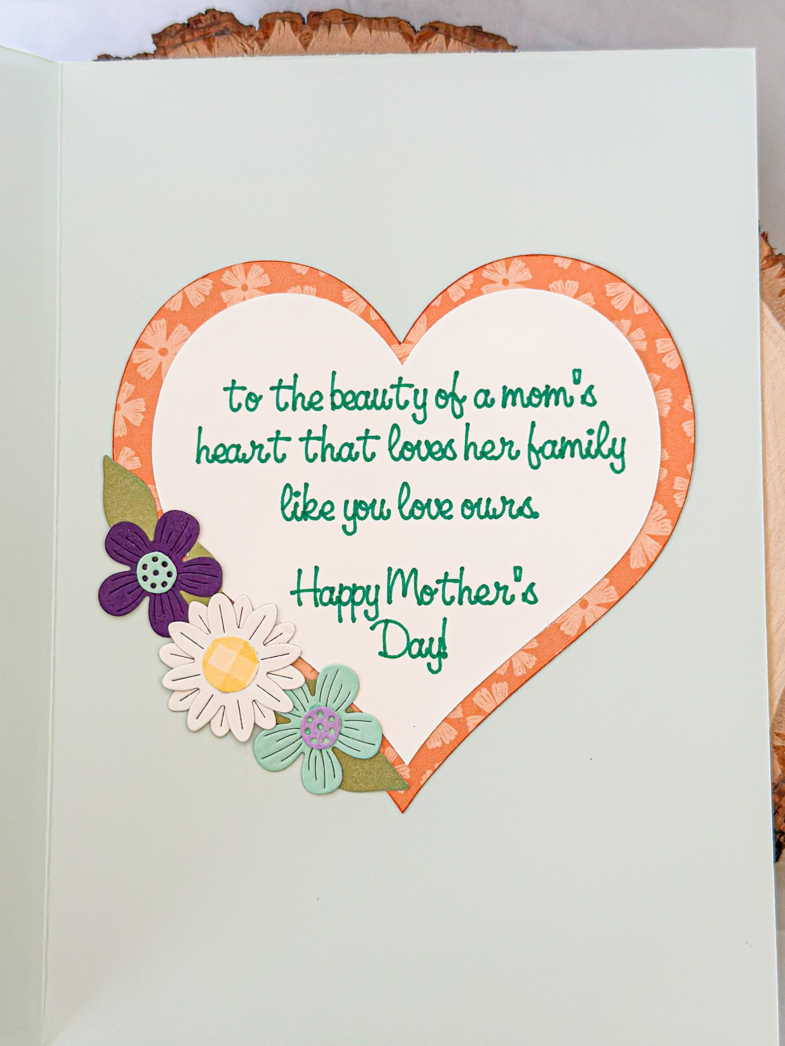 Flower Bouquet Mother's Day Card, Bouquet Mother's Day Card, Flower Mom Card - New Beginning Designs