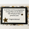 Bachelor's Graduation Card, Master's Graduation Card, Card for College Grad, Card for Older Graduate - New Beginning Designs