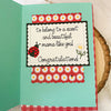 Ladybug Baby Shower Card, Ladybug Card, Card for Mama to Be, New Mama Lady Bug Card, Baby Shower Card