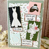 Bridal Shower Card, Card from Bridesmaids, Card from Bride Tribe, Bride to Be Shower Card