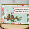 Love Birds Wedding Card, Newlyweds Wedding Card, Card for Married Couple