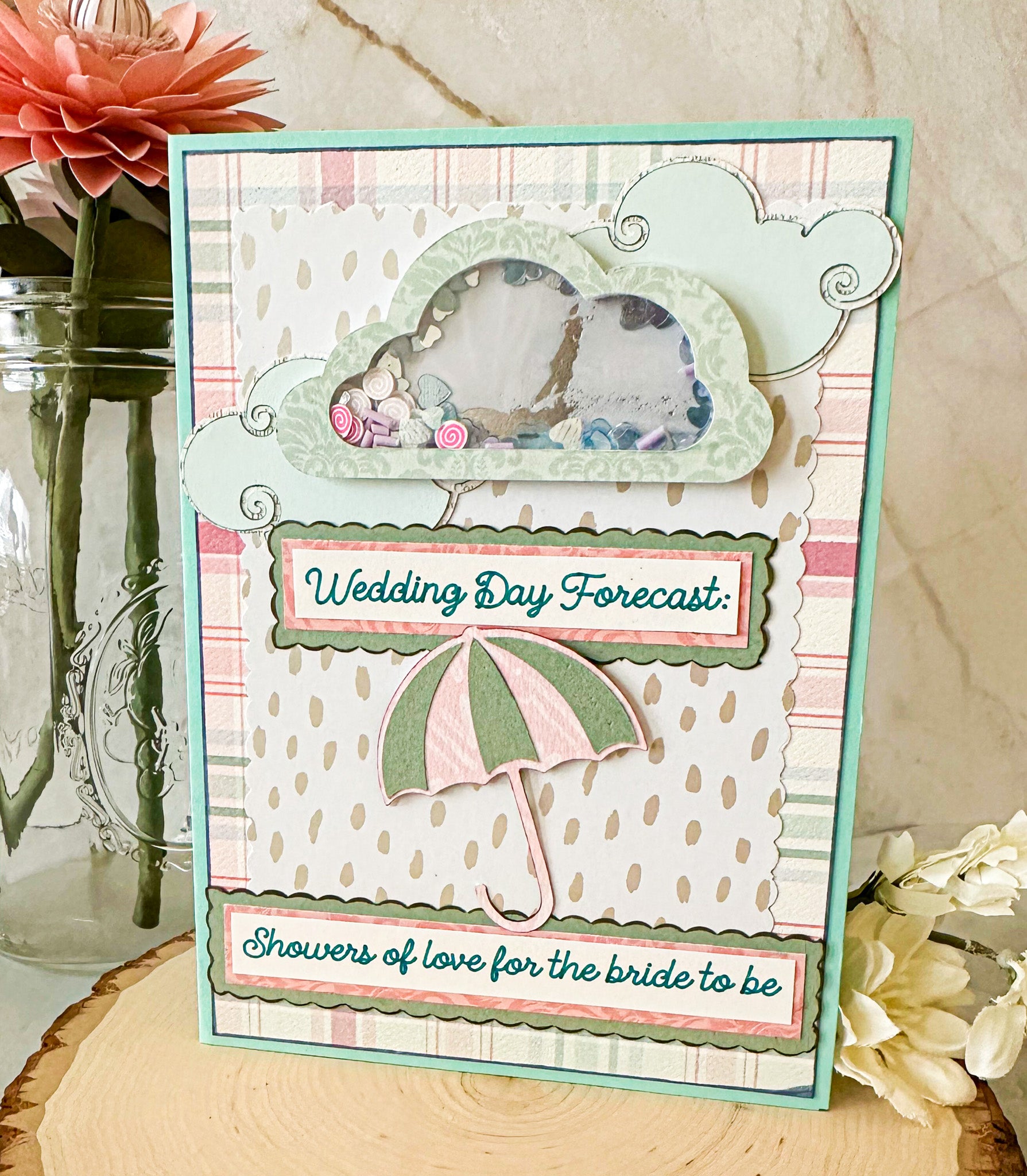 Wedding Shower Card, Card for Bride to Be, Wedding Day Card