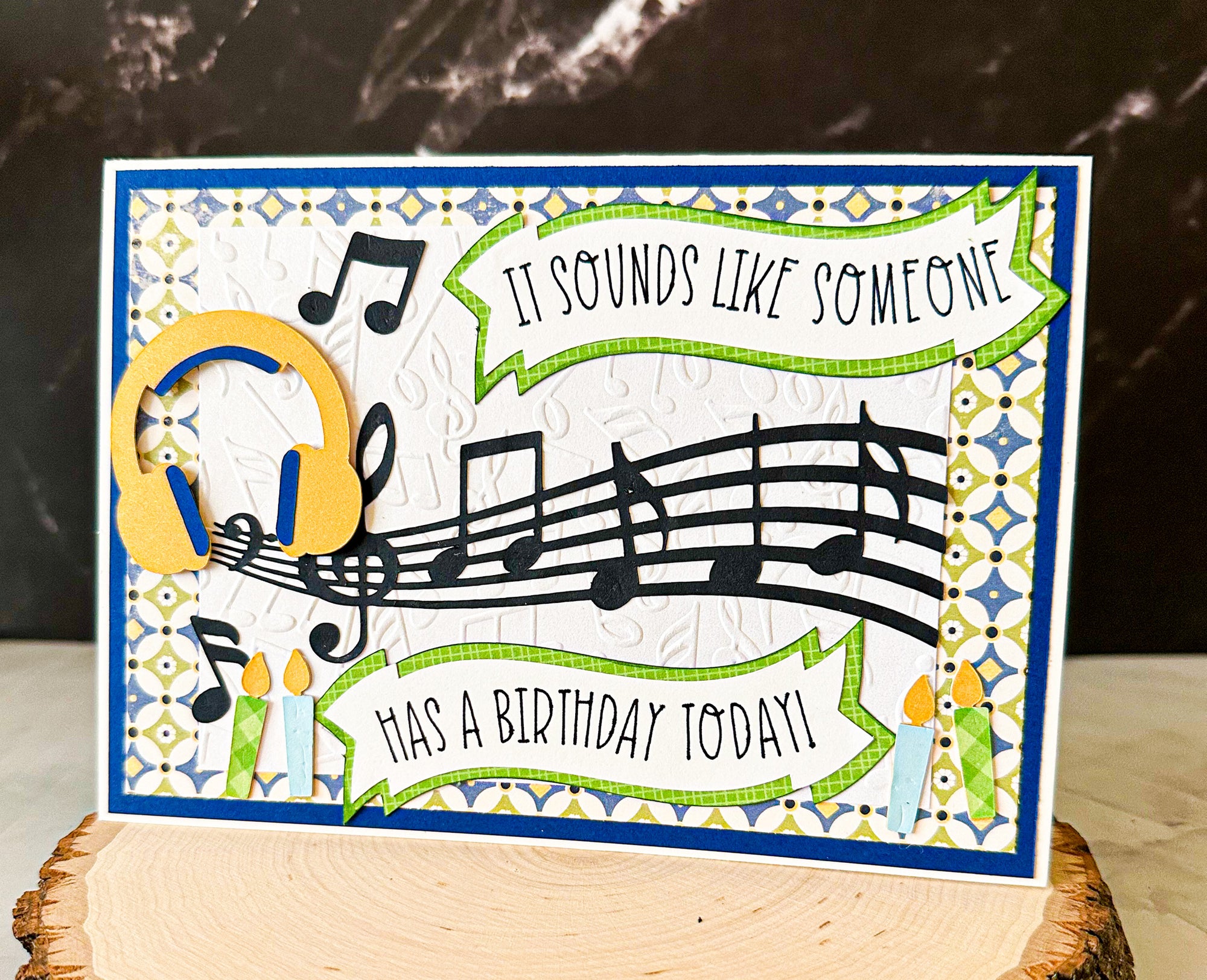 Music Birthday Card