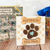 Dog Birthday Gift Set, Furry Friends Gifts, Gift for Dog Lovers, Dog sign and Card Set