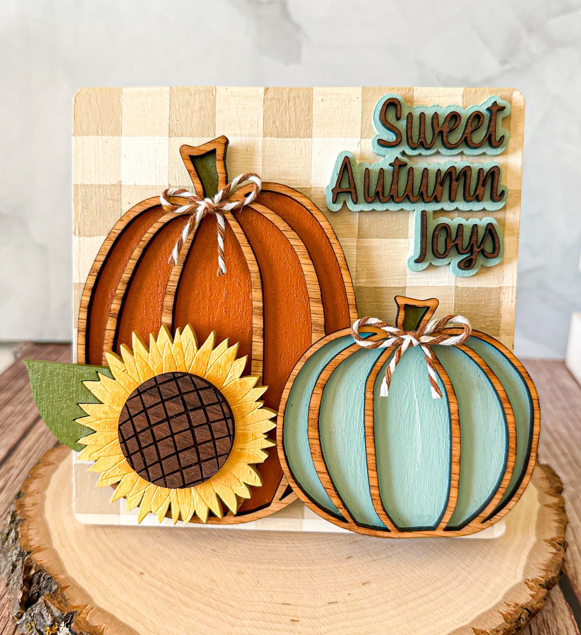 Mini Fall Tabletop Decor, Mini Tabletop Fall Signs, Mini Autumn Signs, Mini Fall Home Decor