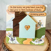 In this House Mini Art Piece, In This Home Tabletop Decor, Christian Home Decor, Christian Mini Sign