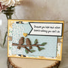 Love Birds Wedding Card, Newlyweds Wedding Card, Card for Married Couple