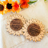 Sunflower Magnet Wedding Favors