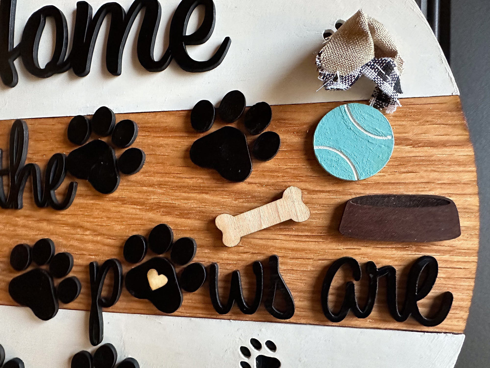 Dog/Cat Front Door Sign- Farmhouse - New Beginning Designs