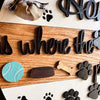 Dog/Cat Front Door Sign- Farmhouse - New Beginning Designs