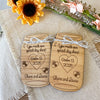 Mason Jar Wedding Favors - New Beginning Designs