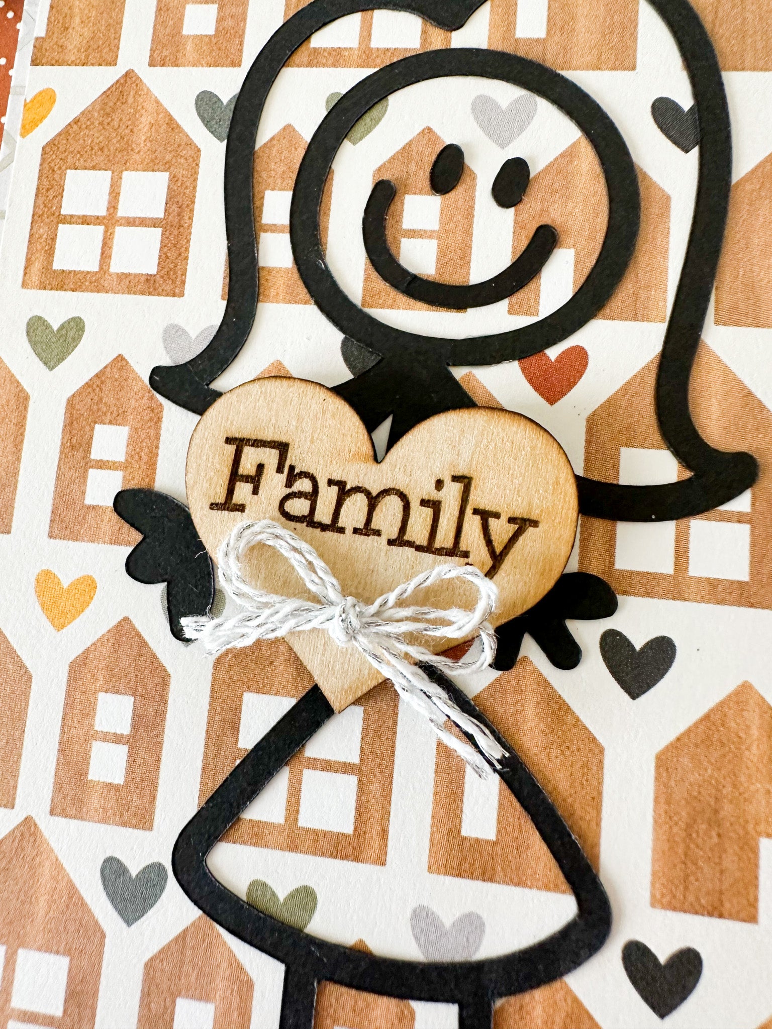 Stick Figure Mother's Day Card - New Beginning Designs