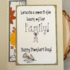Stick Figure Mother's Day Card - New Beginning Designs
