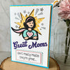 Super Hero Mother's Day Card - New Beginning Designs