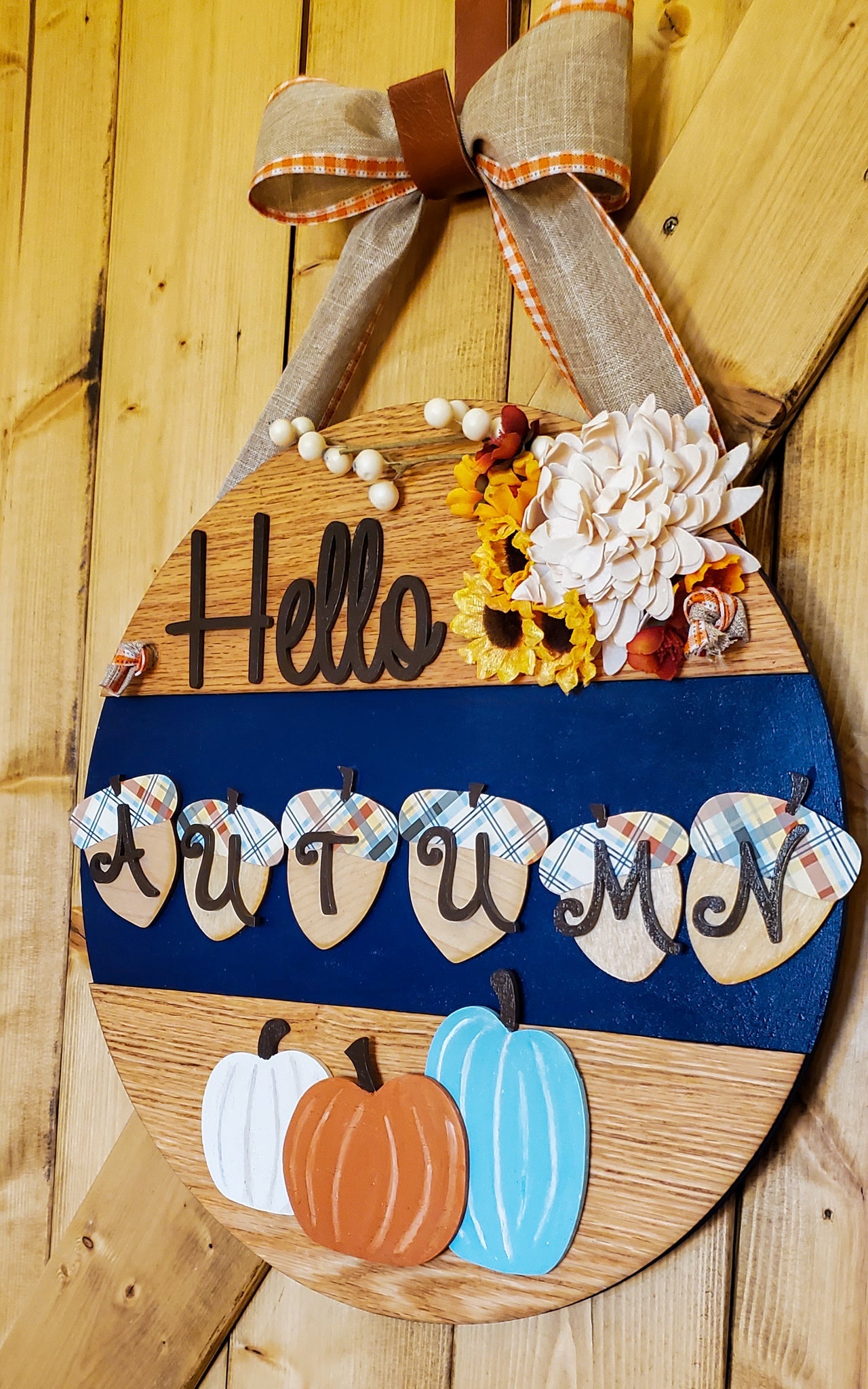 Autumn/Fall Door Sign - New Beginning Designs