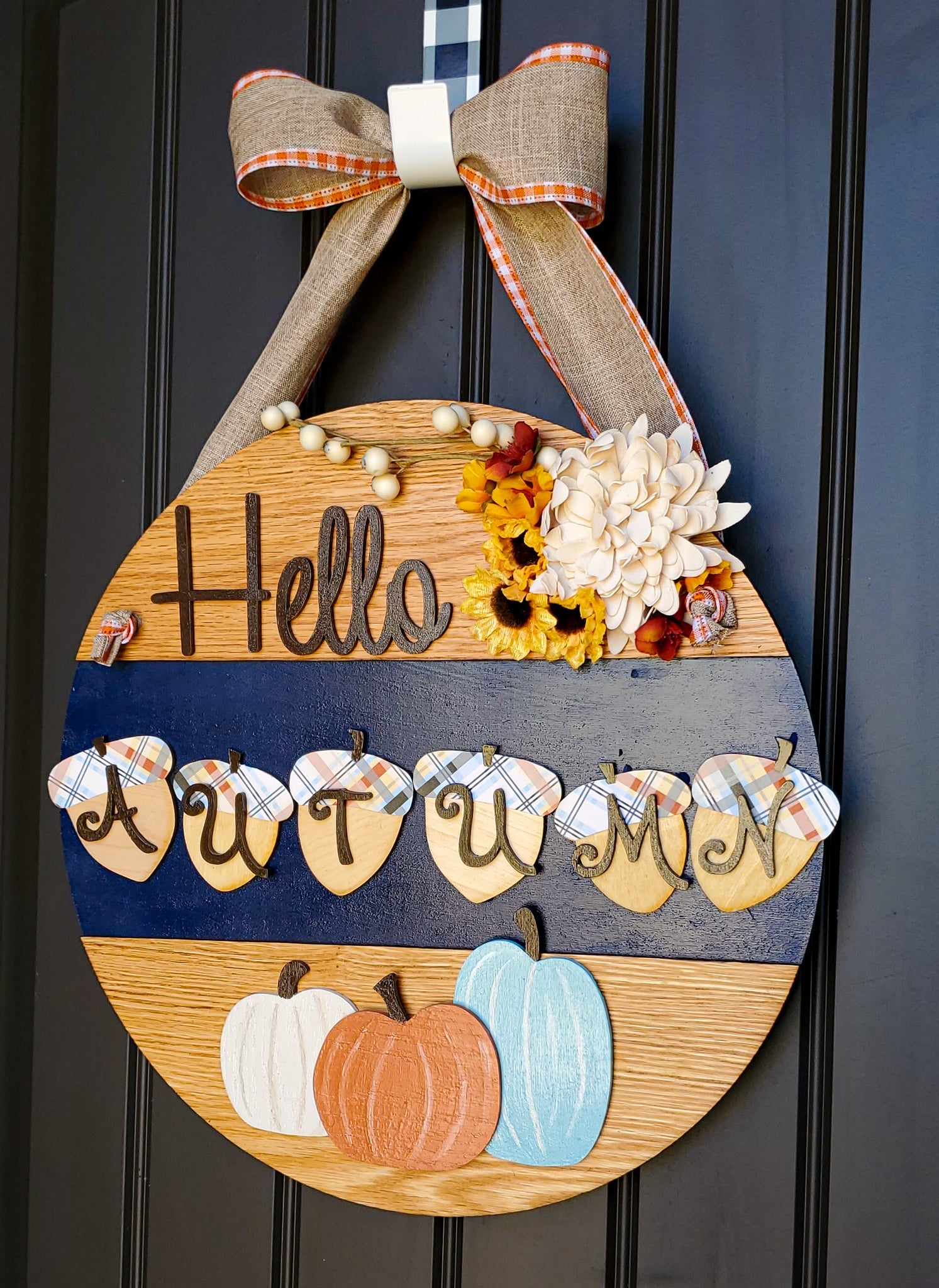 Autumn/Fall Door Sign - New Beginning Designs