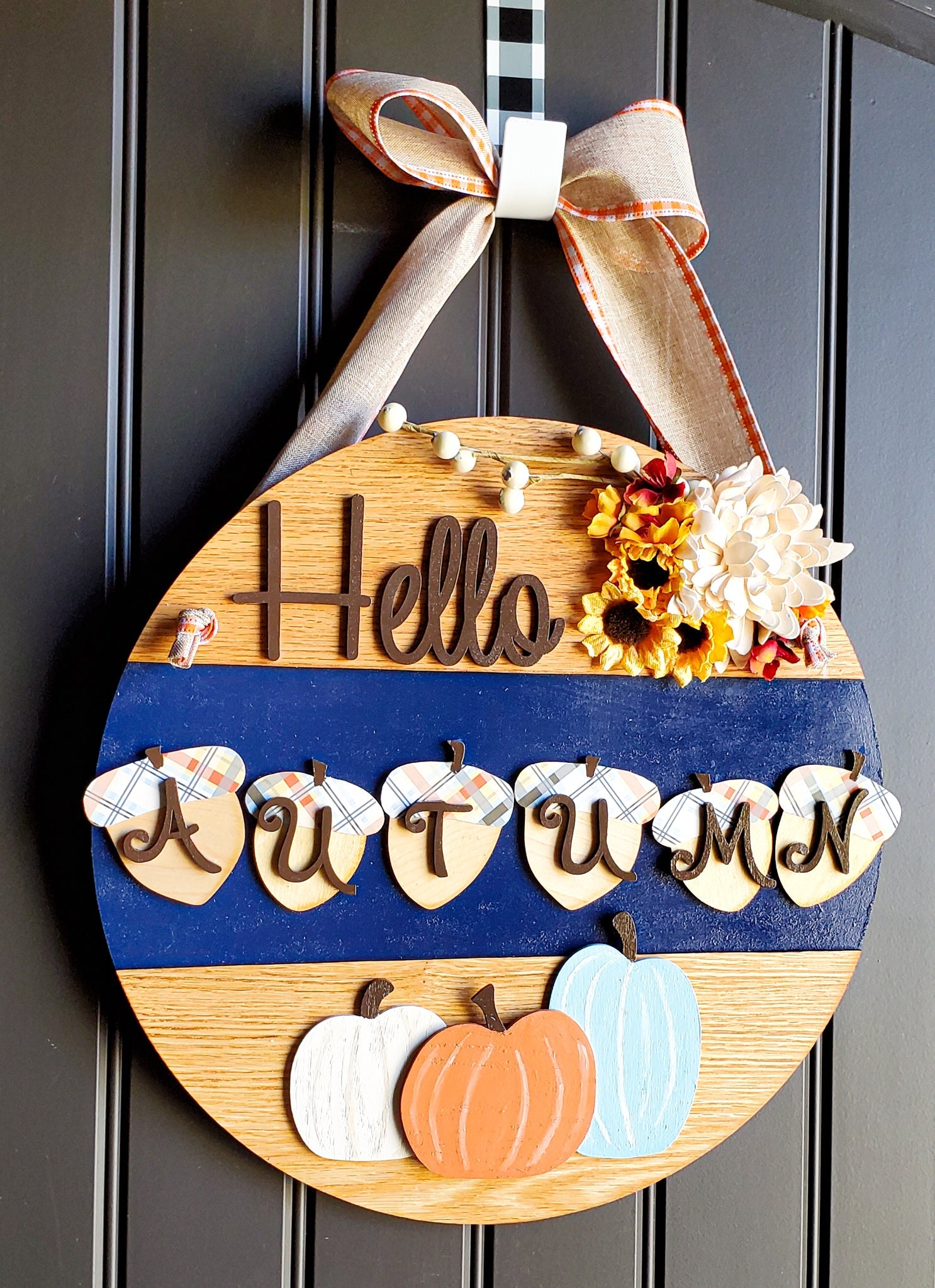 Autumn/Fall Door Sign - New Beginning Designs