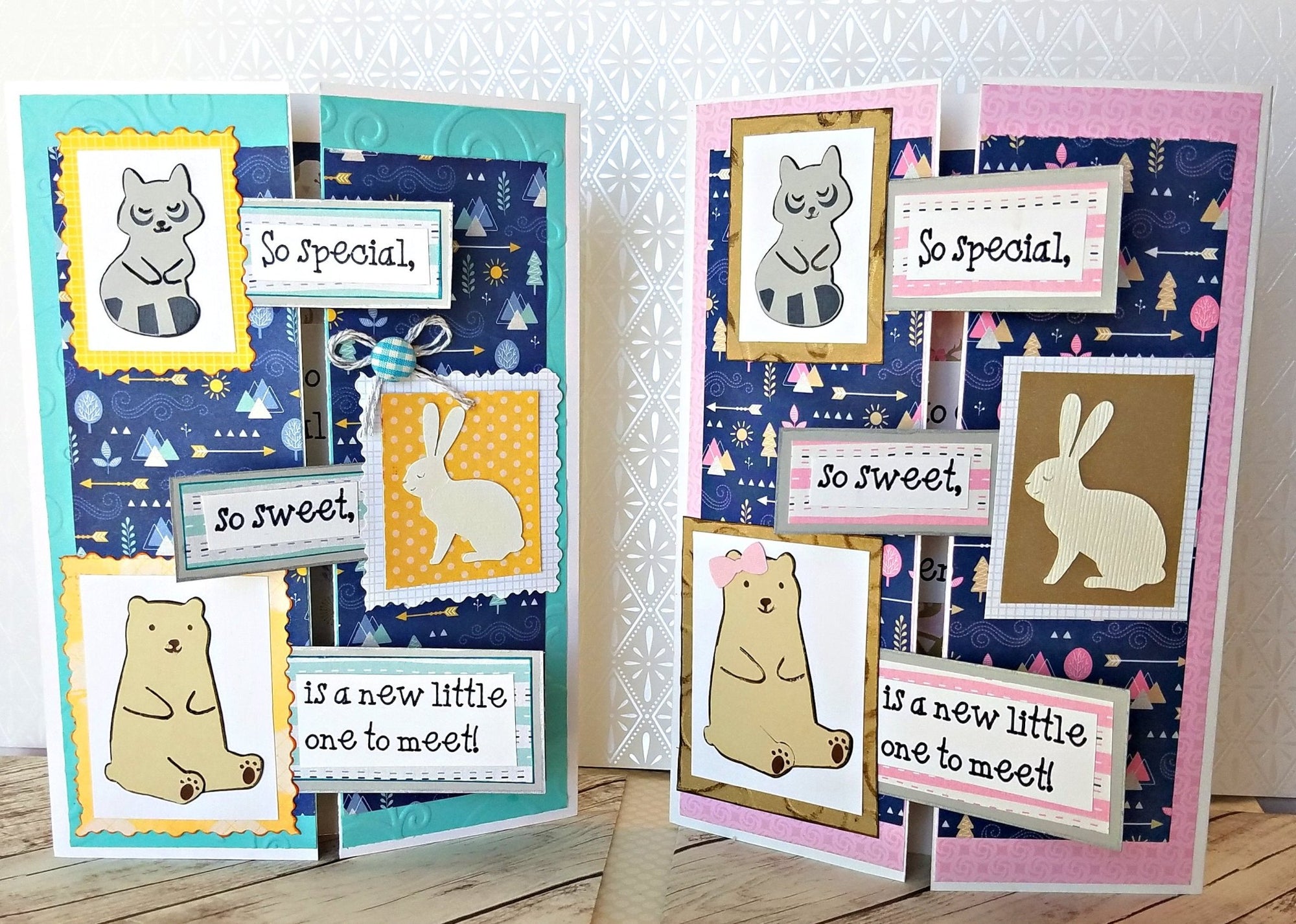 Baby Shower Woodland Card - New Beginning Designs