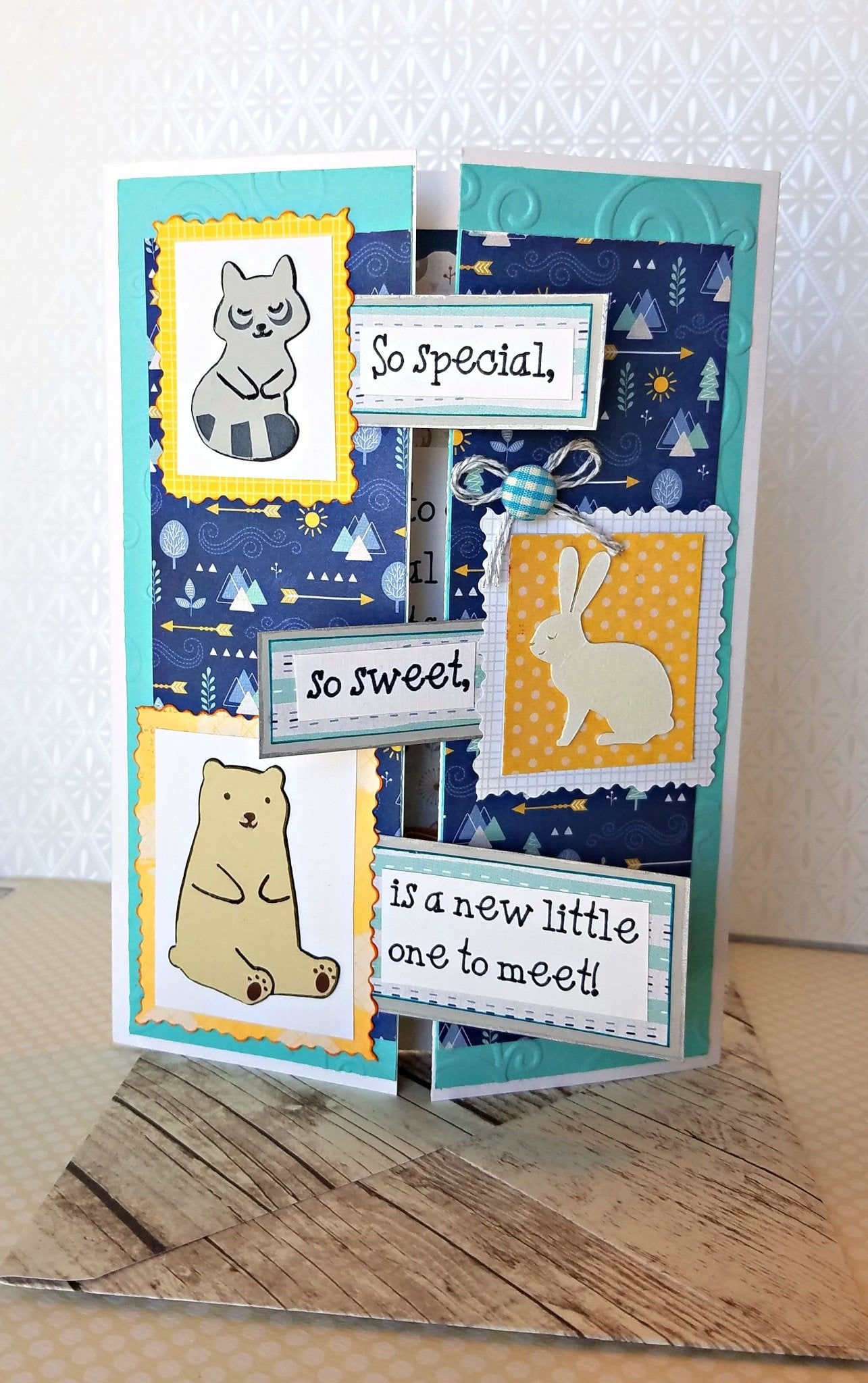 Baby Shower Woodland Card - New Beginning Designs