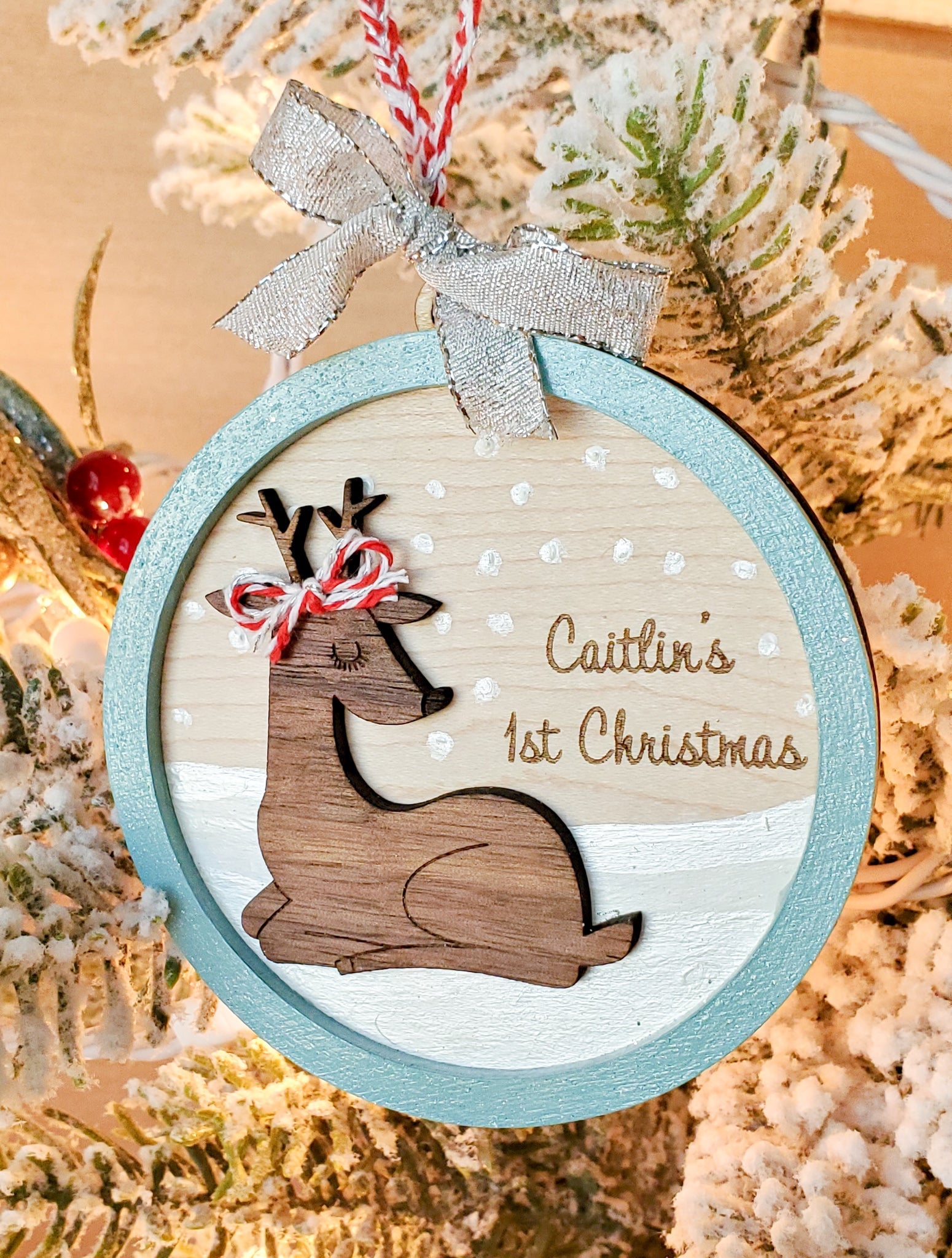 Baby's First Christmas Ornament - New Beginning Designs