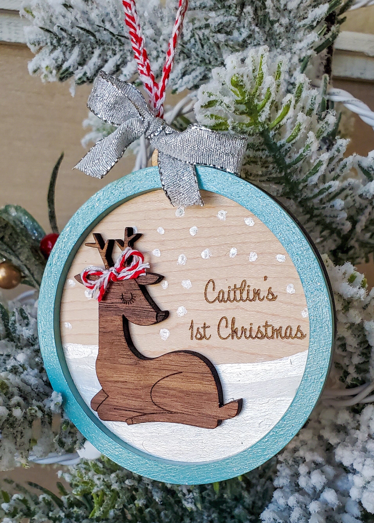 Baby's First Christmas Ornament - New Beginning Designs