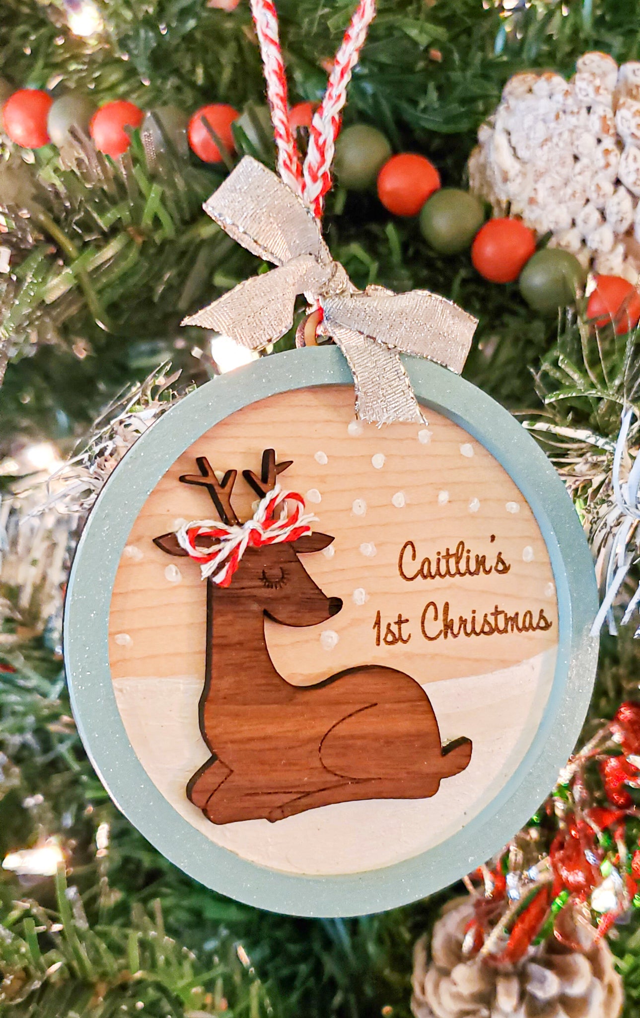 Baby's First Christmas Ornament - New Beginning Designs