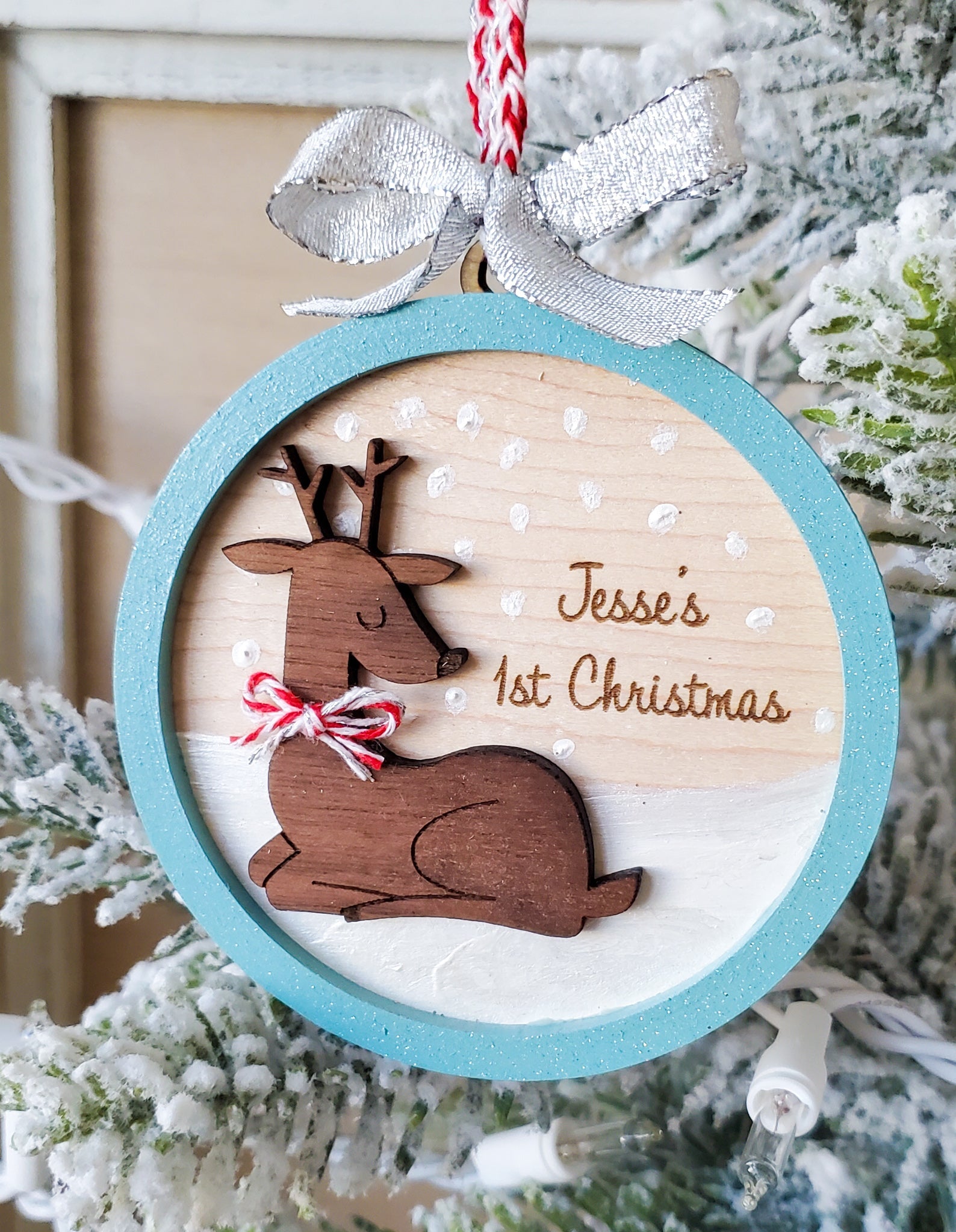 Baby's First Christmas Ornament - New Beginning Designs