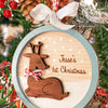 Baby's First Christmas Ornament - New Beginning Designs