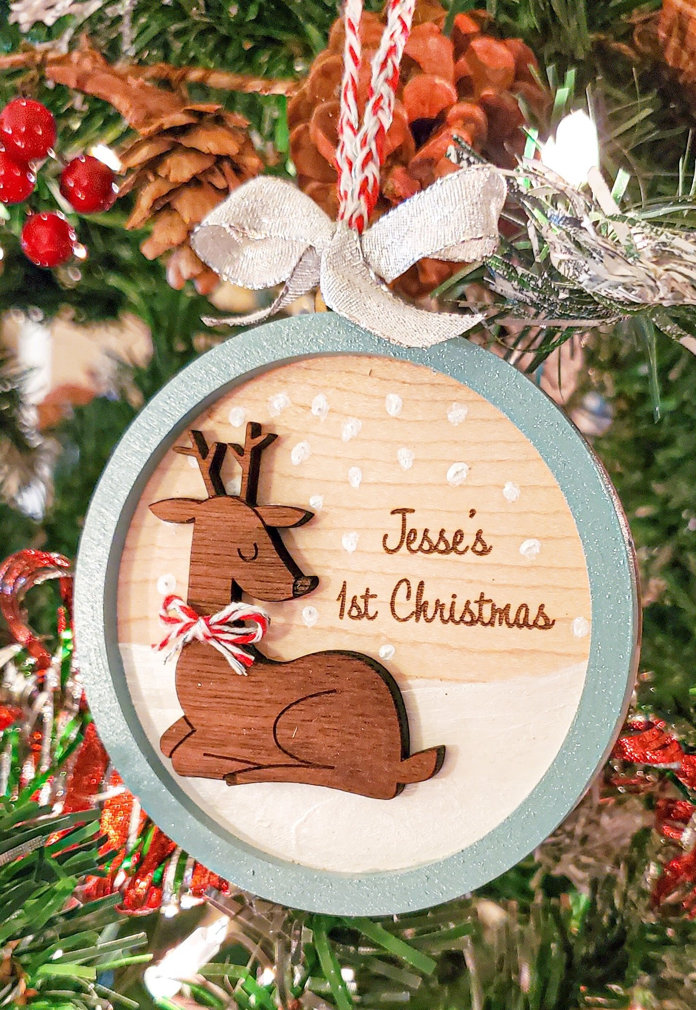 Baby's First Christmas Ornament - New Beginning Designs