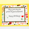 Baking Birthday Card - New Beginning Designs