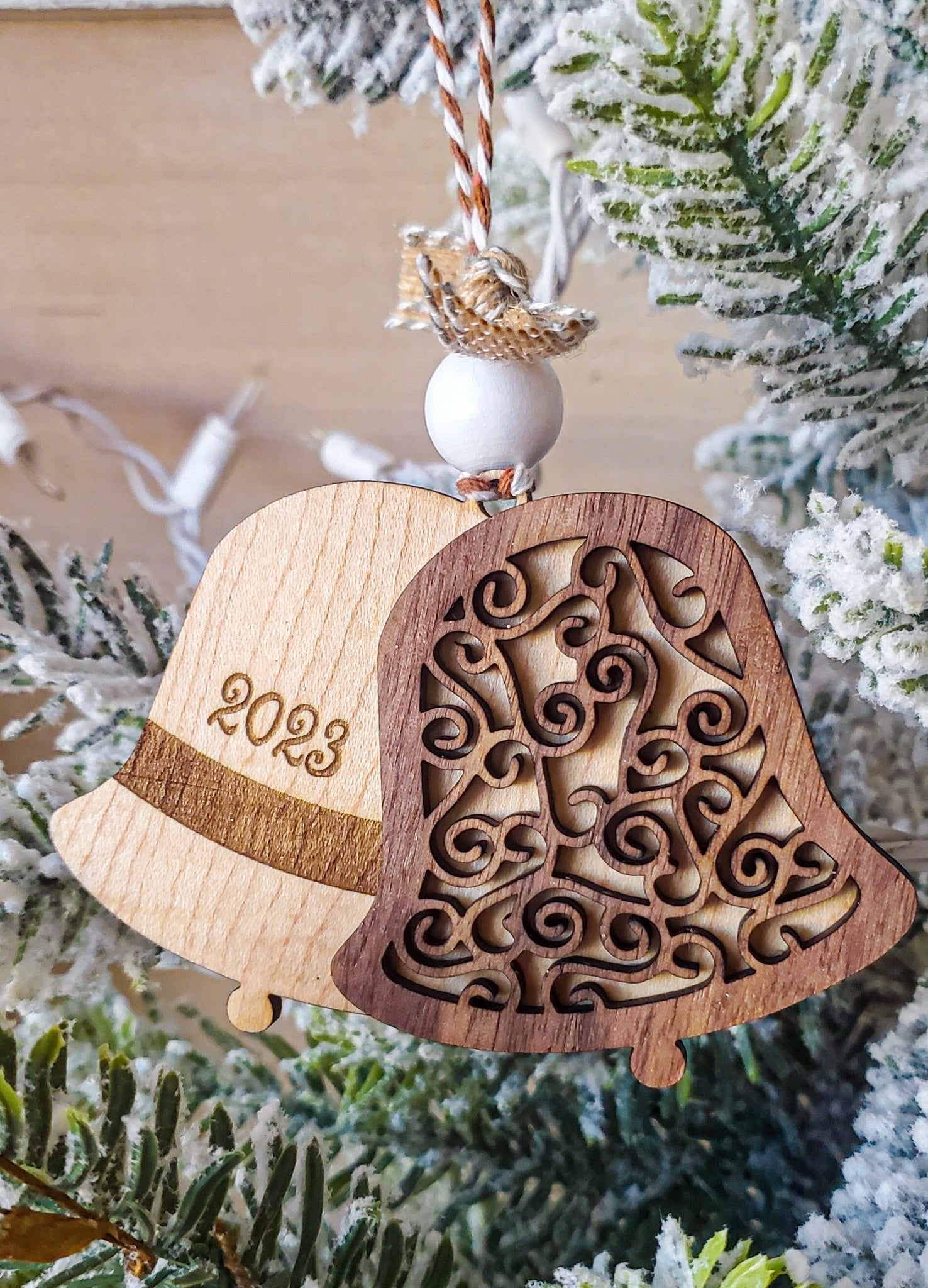 Bells Christmas Ornament - New Beginning Designs