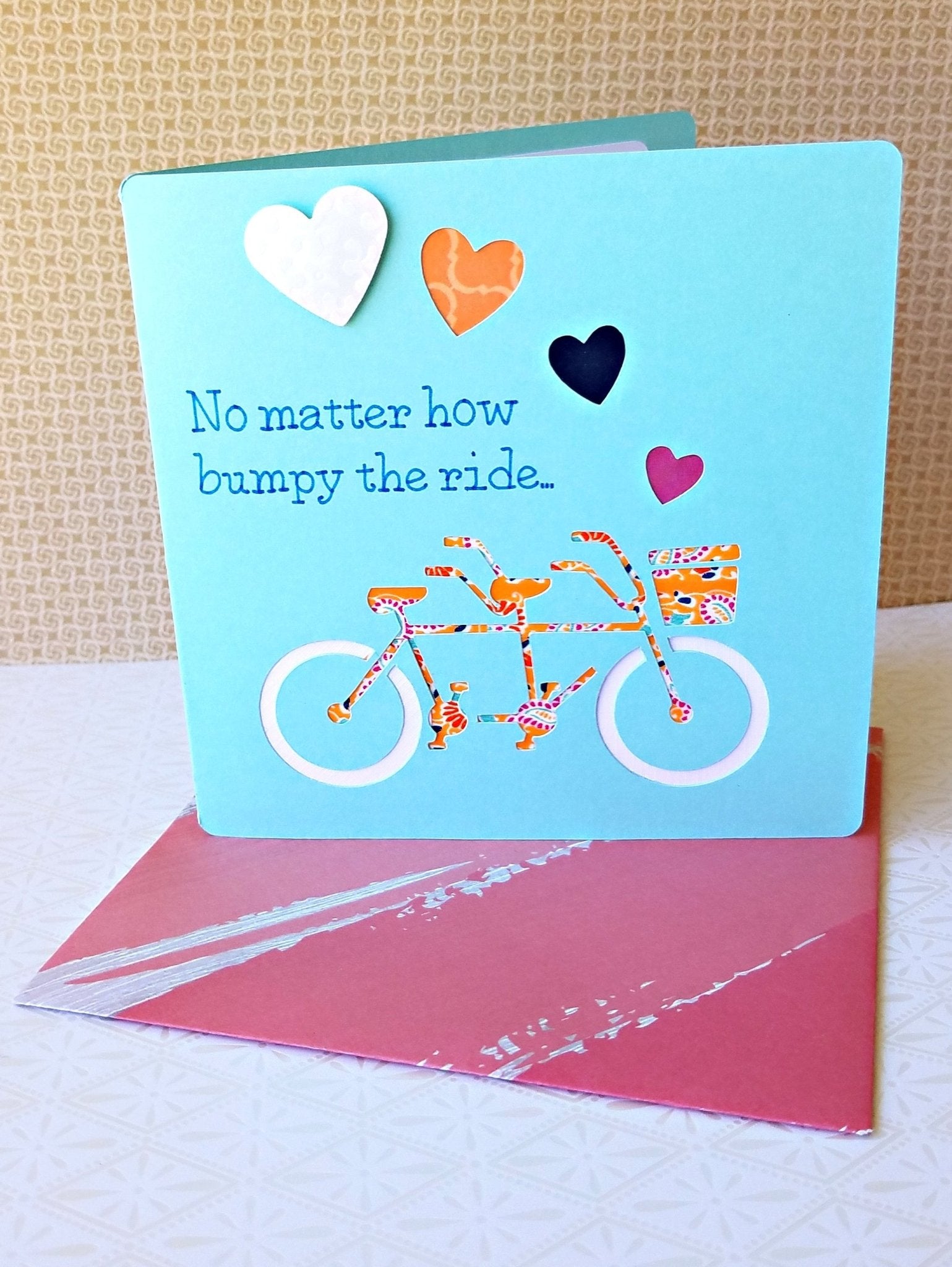 Bicycle Anniversary Card - New Beginning Designs