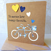 Bicycle Anniversary Card - New Beginning Designs