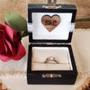 Black Engagement Ring Box - New Beginning Designs