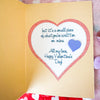 Candy Heart Valentine Greeting Card - New Beginning Designs