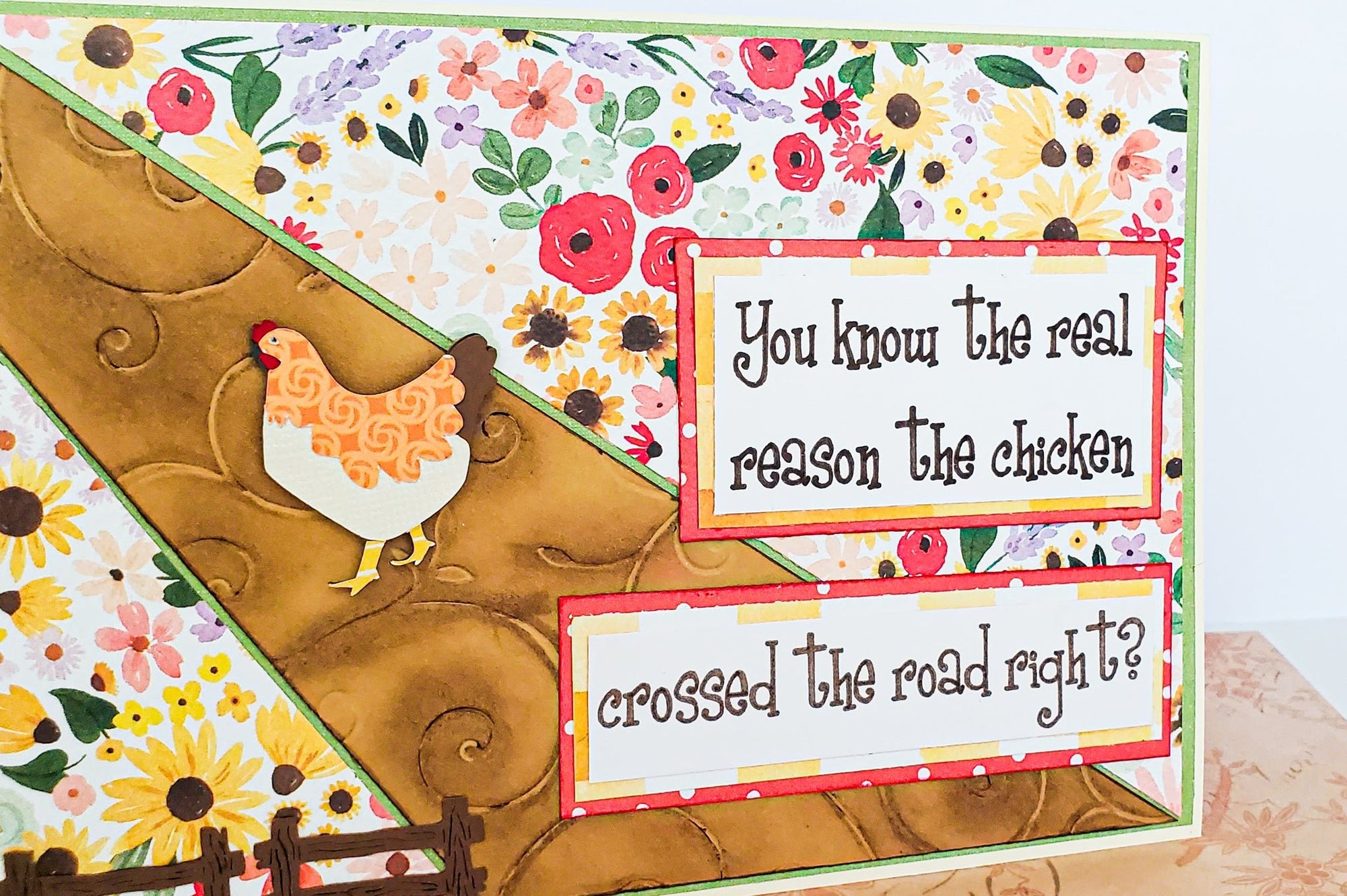 Chicken Birthday Card - New Beginning Designs