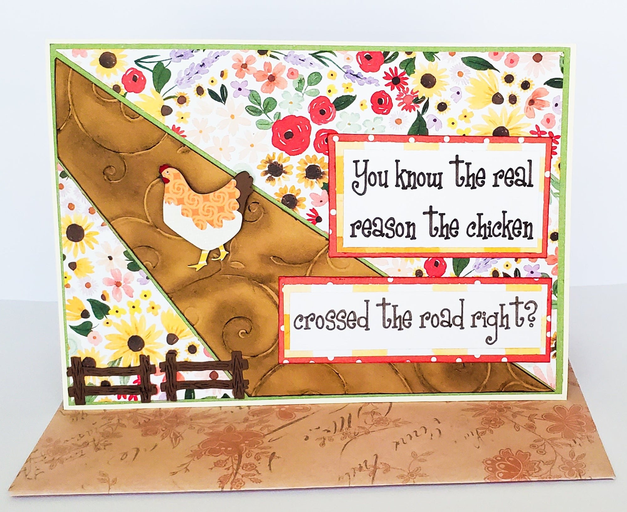 Chicken Birthday Card - New Beginning Designs