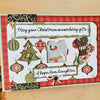Christmas Gift Shaker Card - New Beginning Designs