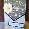 Daisy Thank you Card - New Beginning Designs